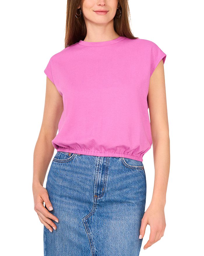 

Короткий топ VINCE CAMUTO, розовый
