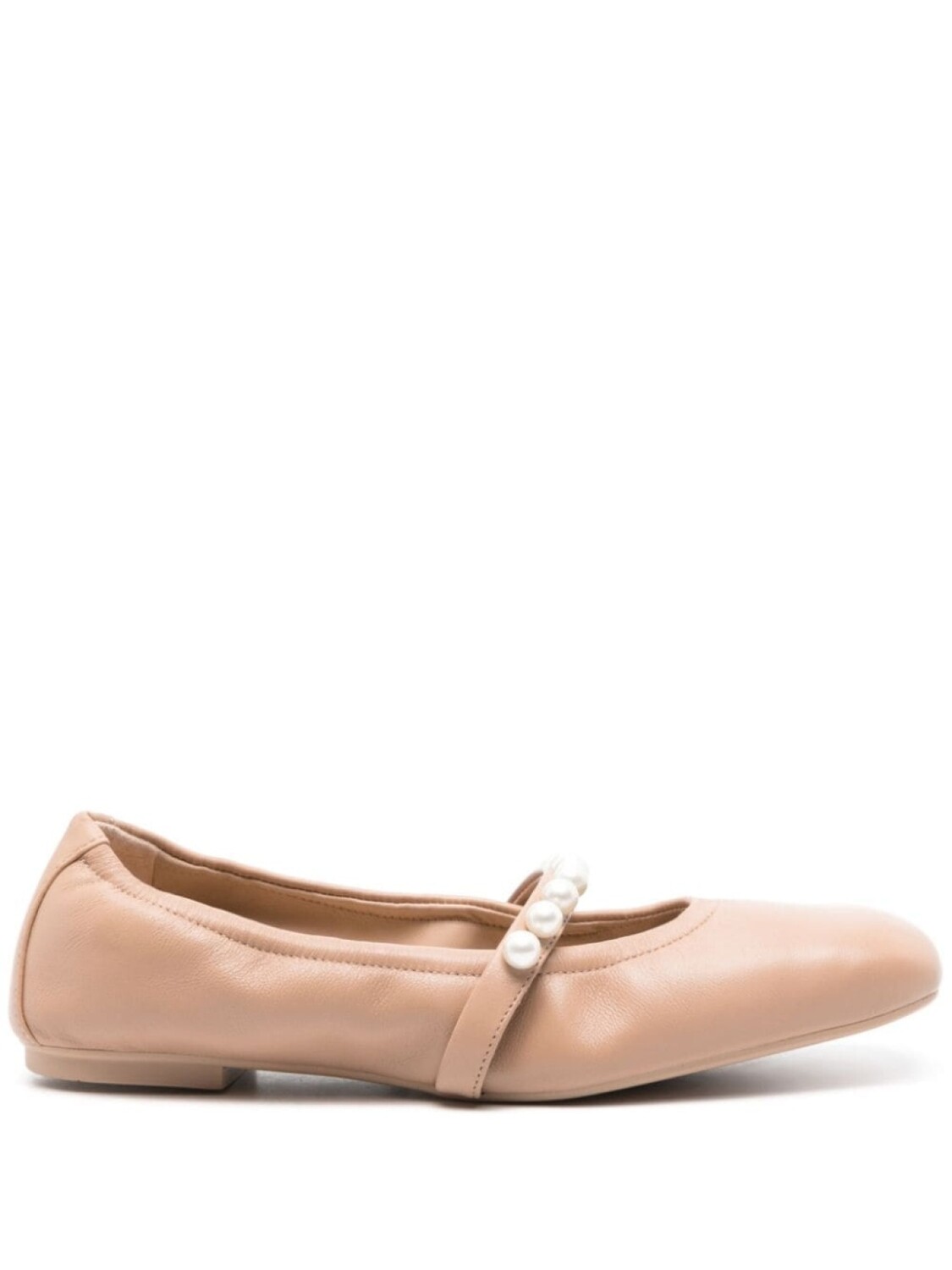 

Stuart Weitzman балетки Goldie, нейтральный цвет