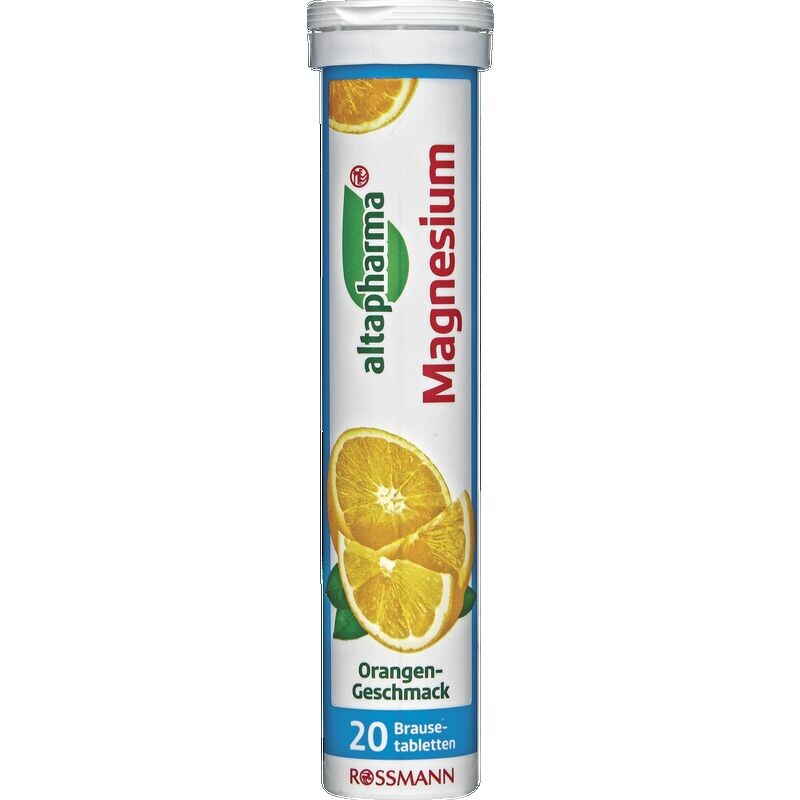 

Шипучие таблетки магния altapharma, 80 g