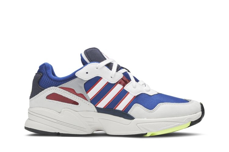 

Кроссовки Adidas Yung-96 'Grey Navy', синий