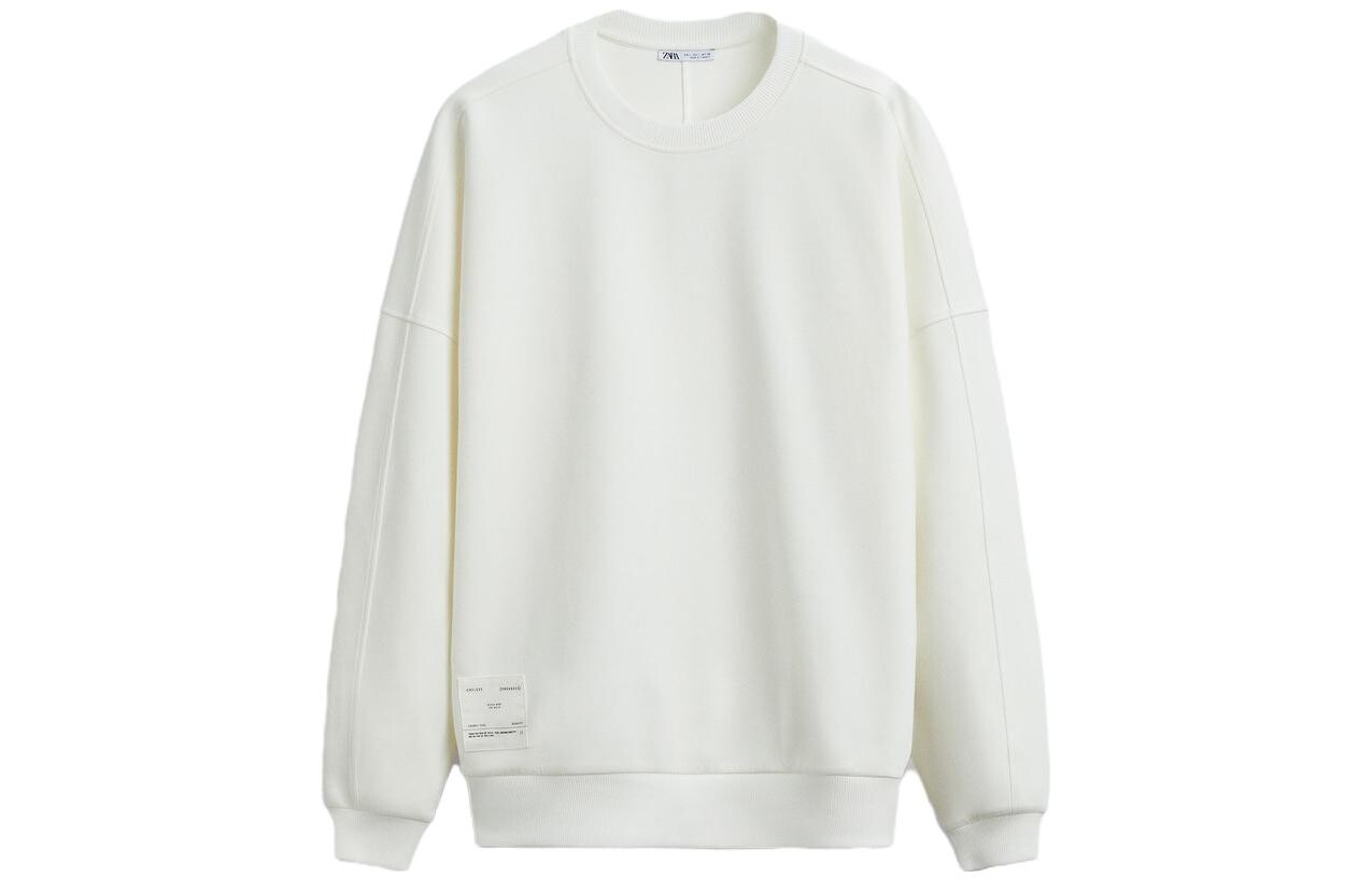

Толстовка мужская белая Zara, белый