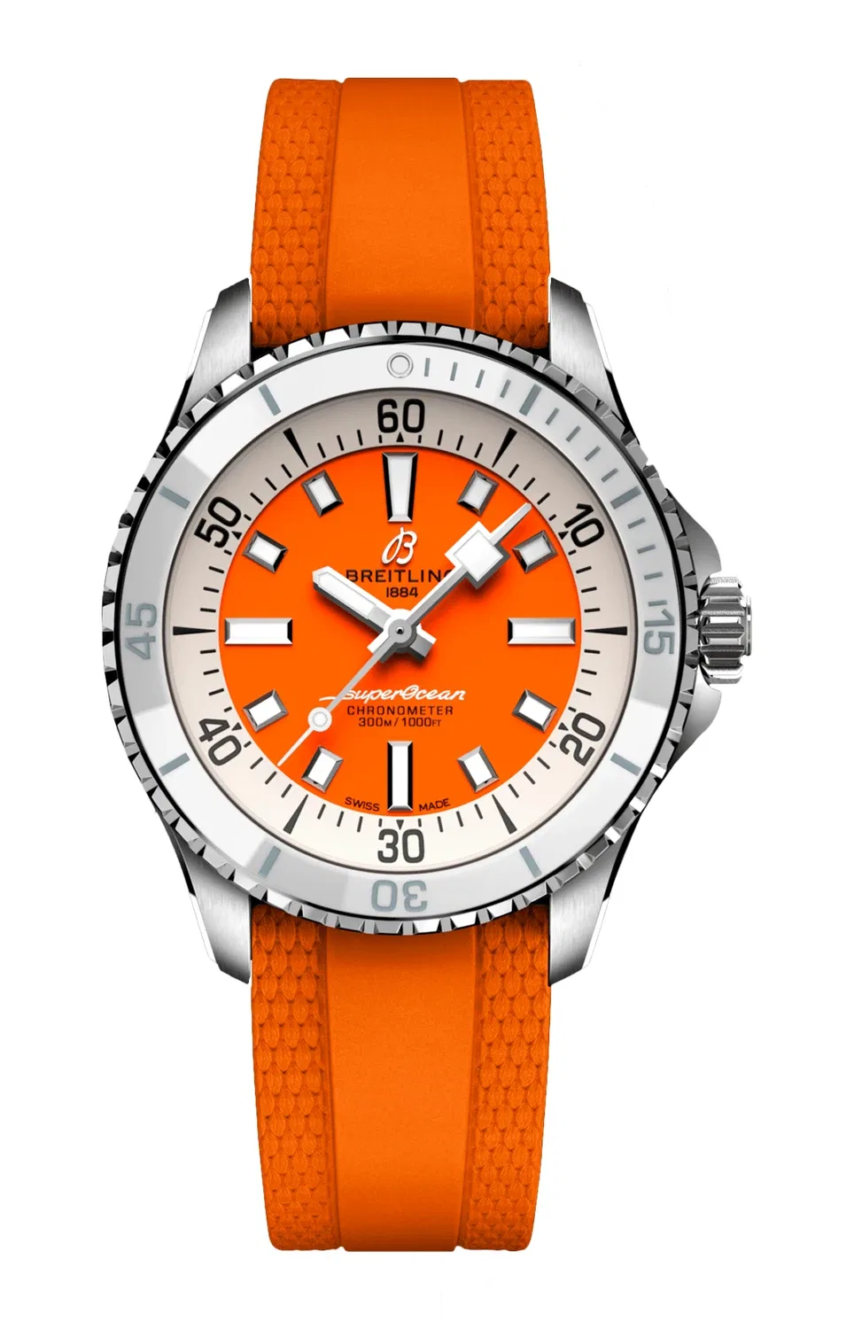 SUPEROCEAN AUTOMATIC 36 - A17377211O1S1 BREITLING, серебряный