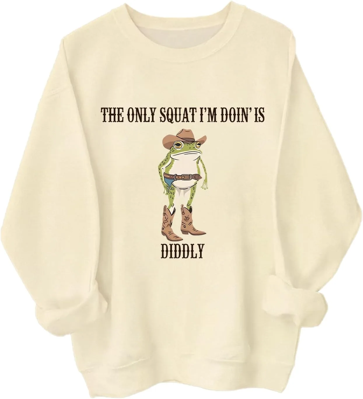 Футболка The Only Squat I'm Doing Is Diddly