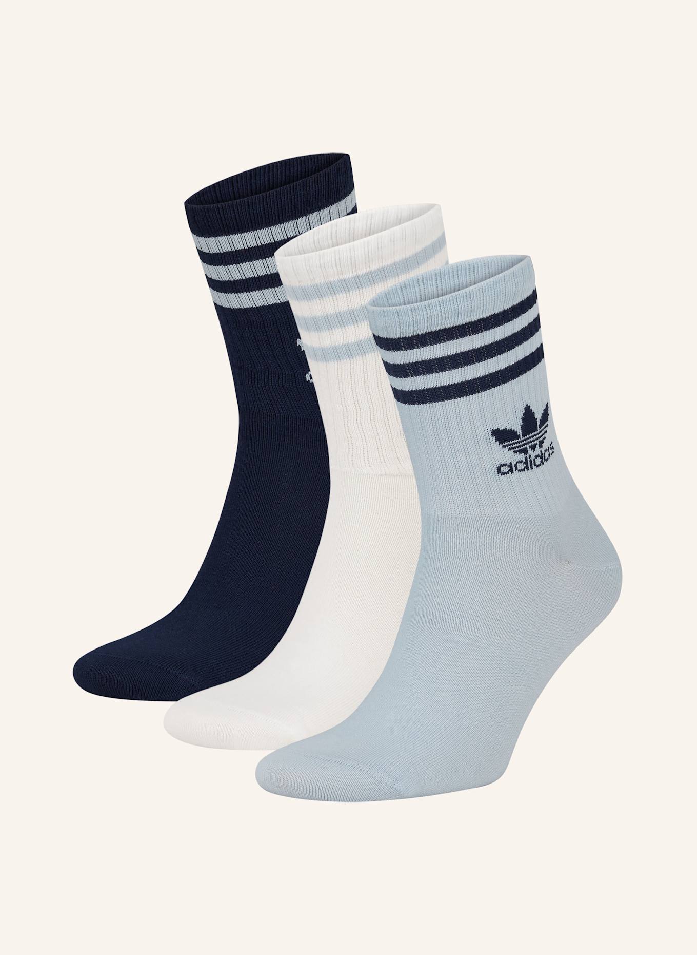 

3 пары носков Adidas Originals, мультиколор