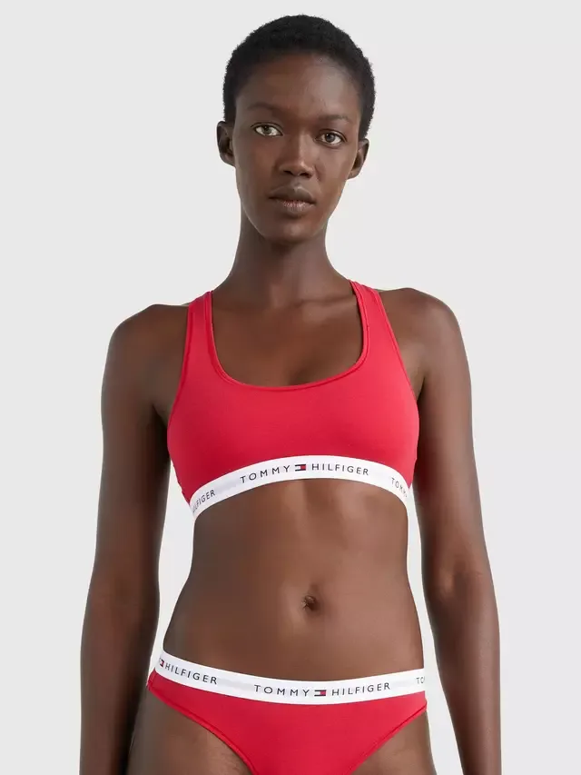 Бюстгальтер без подкладки Tommy Hilfiger, Primary Red