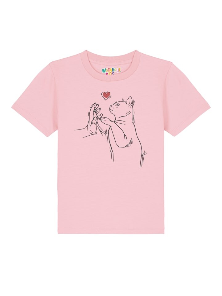 

Футболка wat Apparel, розовый