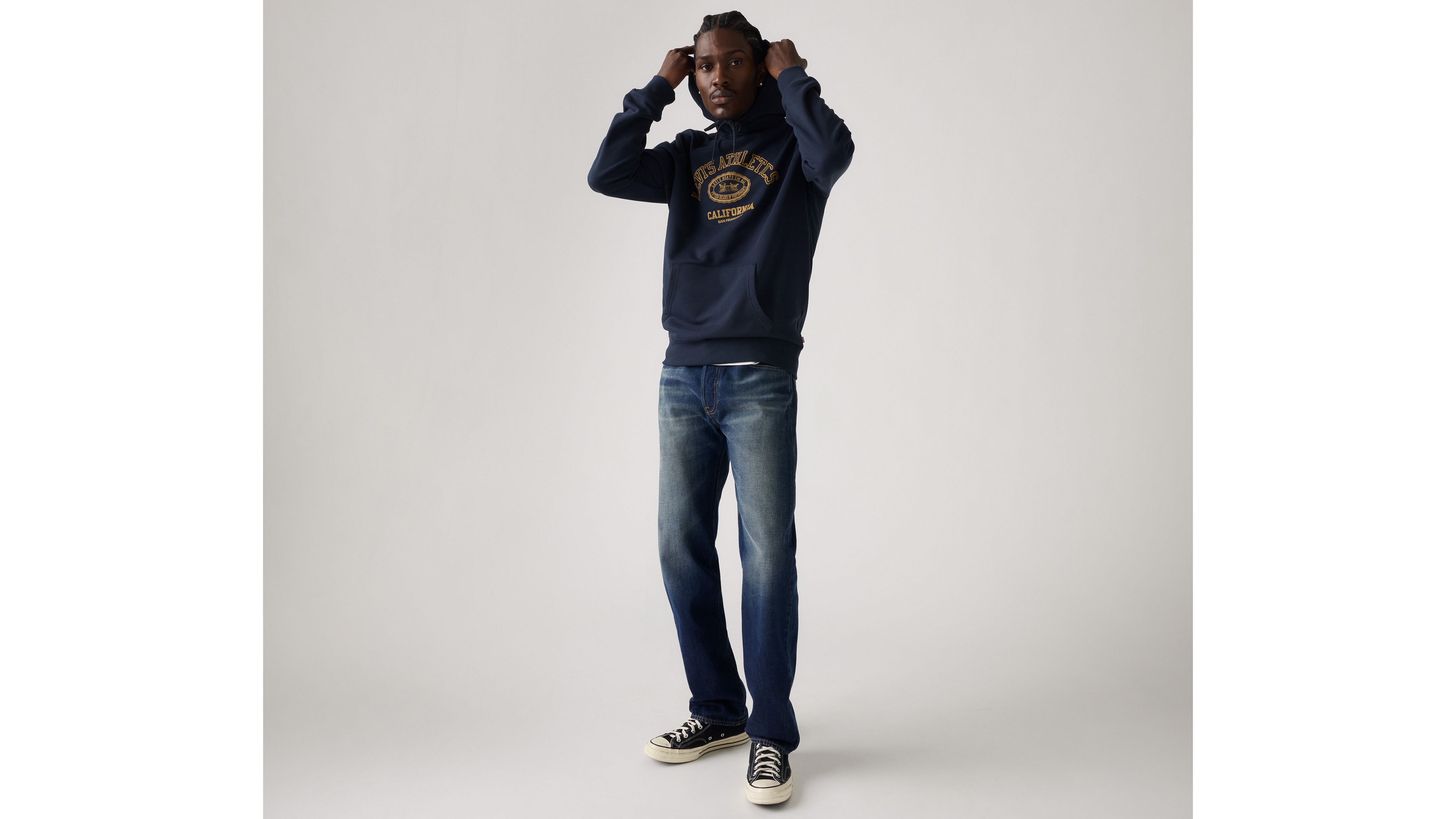 

Мужские джинсы 501 Original Fit Levi's, Rockwell Morning - Dark Wash