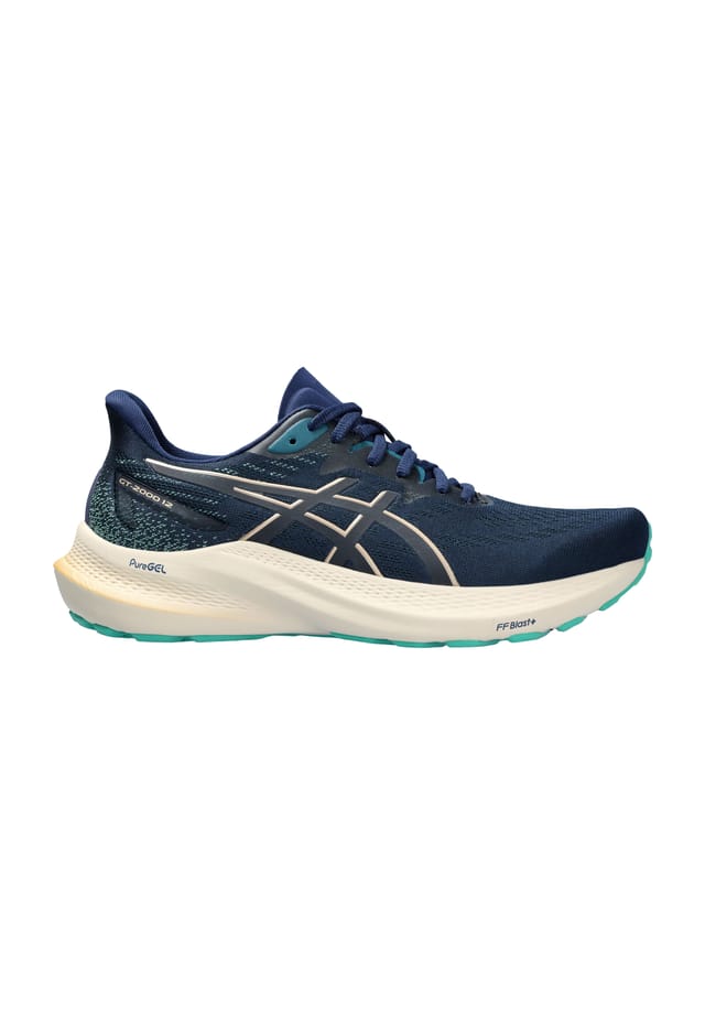 Кроссовки "gt-2000 11" амортизирующие дышащие Asics, мультиколор — фото 3