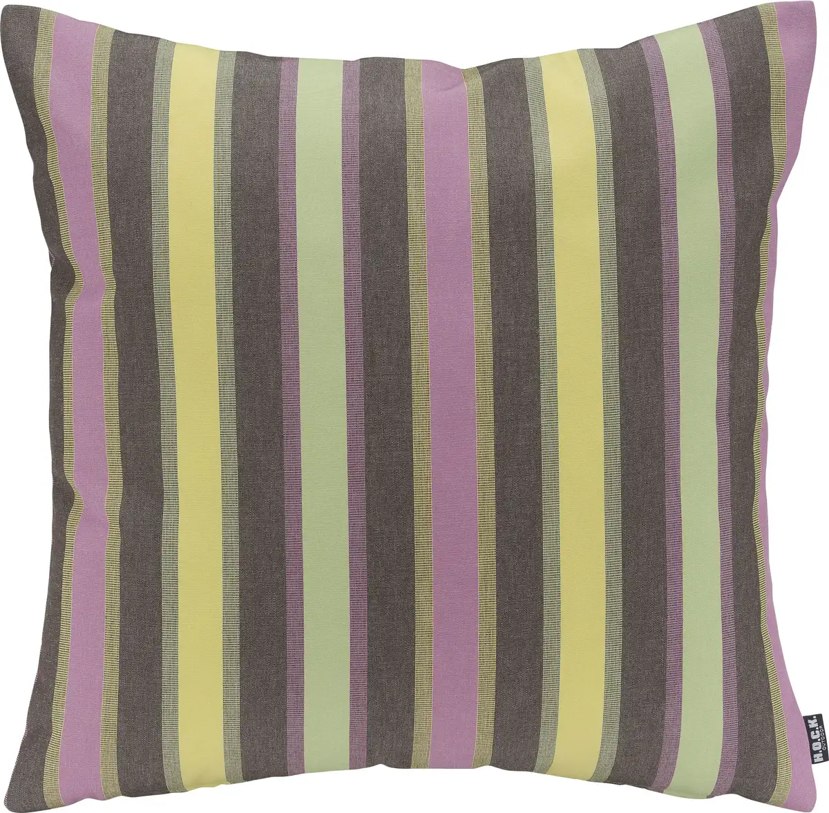 

Х.ОК.К. Подушка декоративная "Yucatan Outdoor Cushion", с разноцветными полосками, двусторонний чехол с наполнителем, 1 шт H.O.C.K. 50х50 см, фиолетовый