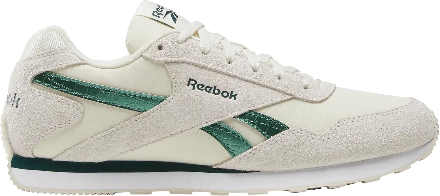 Кроссовки мужские Reebok Workout Low Classic, цвет Alabaster Metalgreen Ftwrwhite
