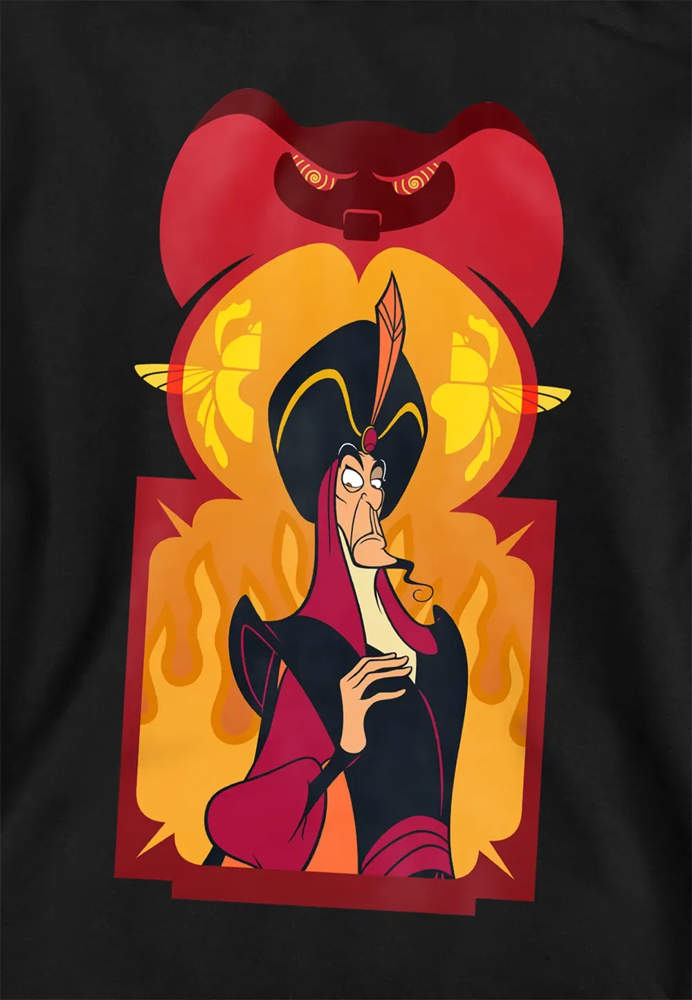 Детский худи Disney Jafar для мальчиков и девочек, черный — фото 2