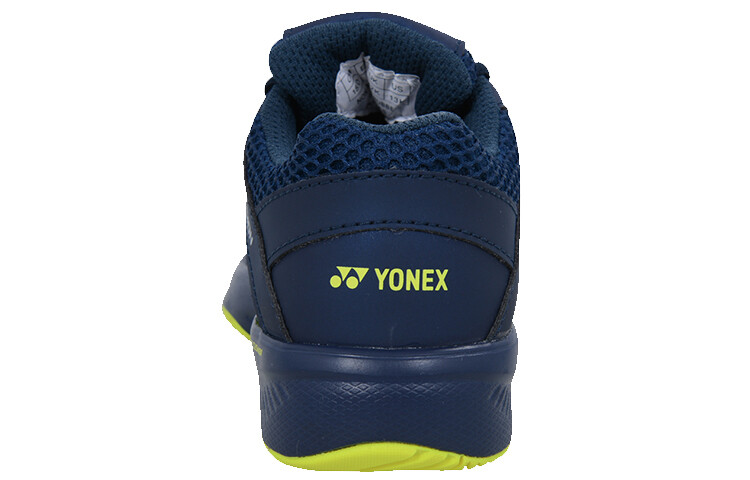 Кроссовки детские ECLIPSION 2 Kids Low-top темно-синие/желтые Yonex, темно-синий/желтый — фото 4