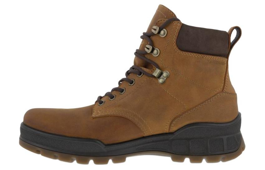 

Ecco Износостойкие противоскользящие кроссовки средней высоты для активного отдыха, мужские, коричневые