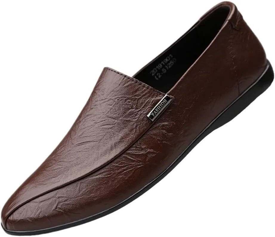Лоферы мужские Slip Resistant, Brown UOPYNE