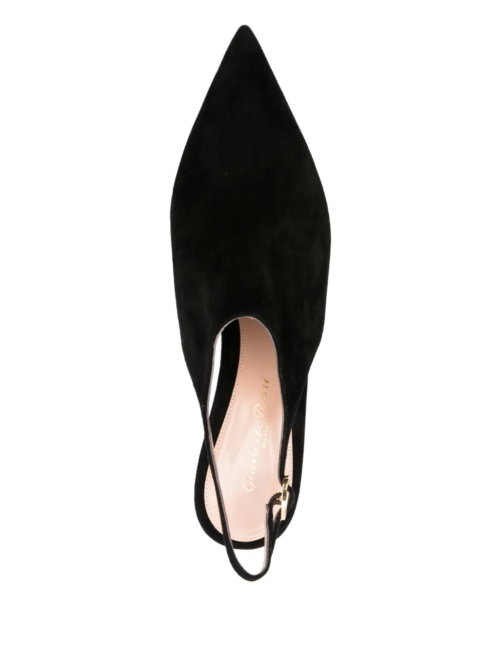 Туфли с заостренным носком Gianvito Rossi, черный — фото 4