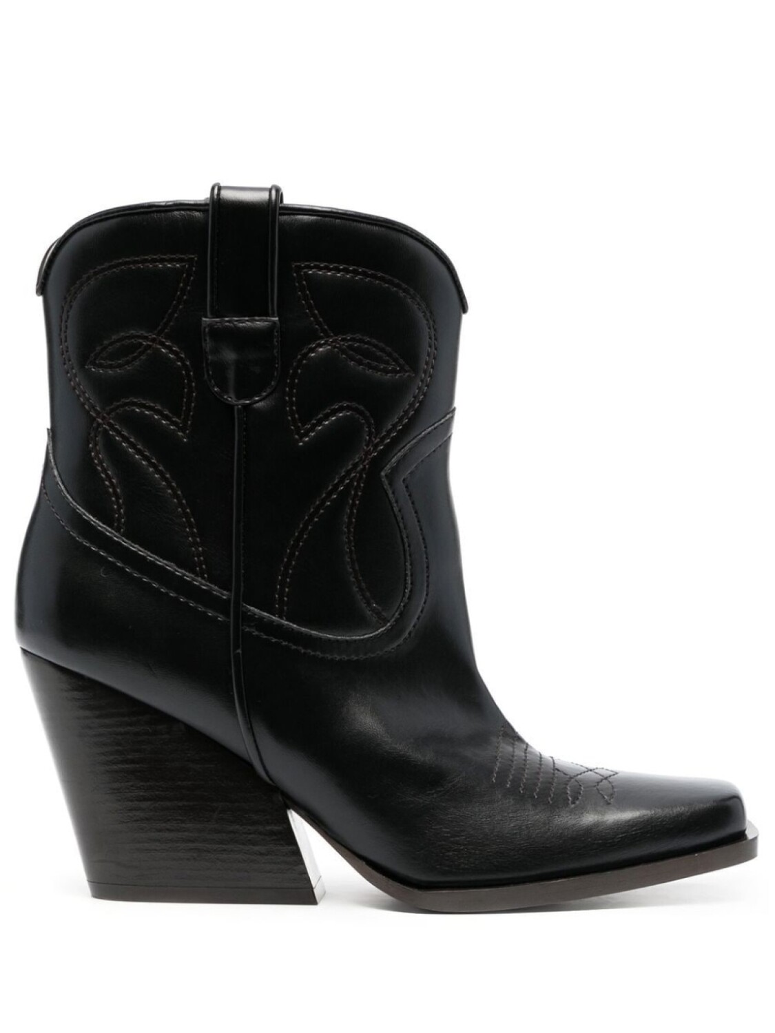 Stella McCartney ботильоны Cowboy Cloudy 85, черный