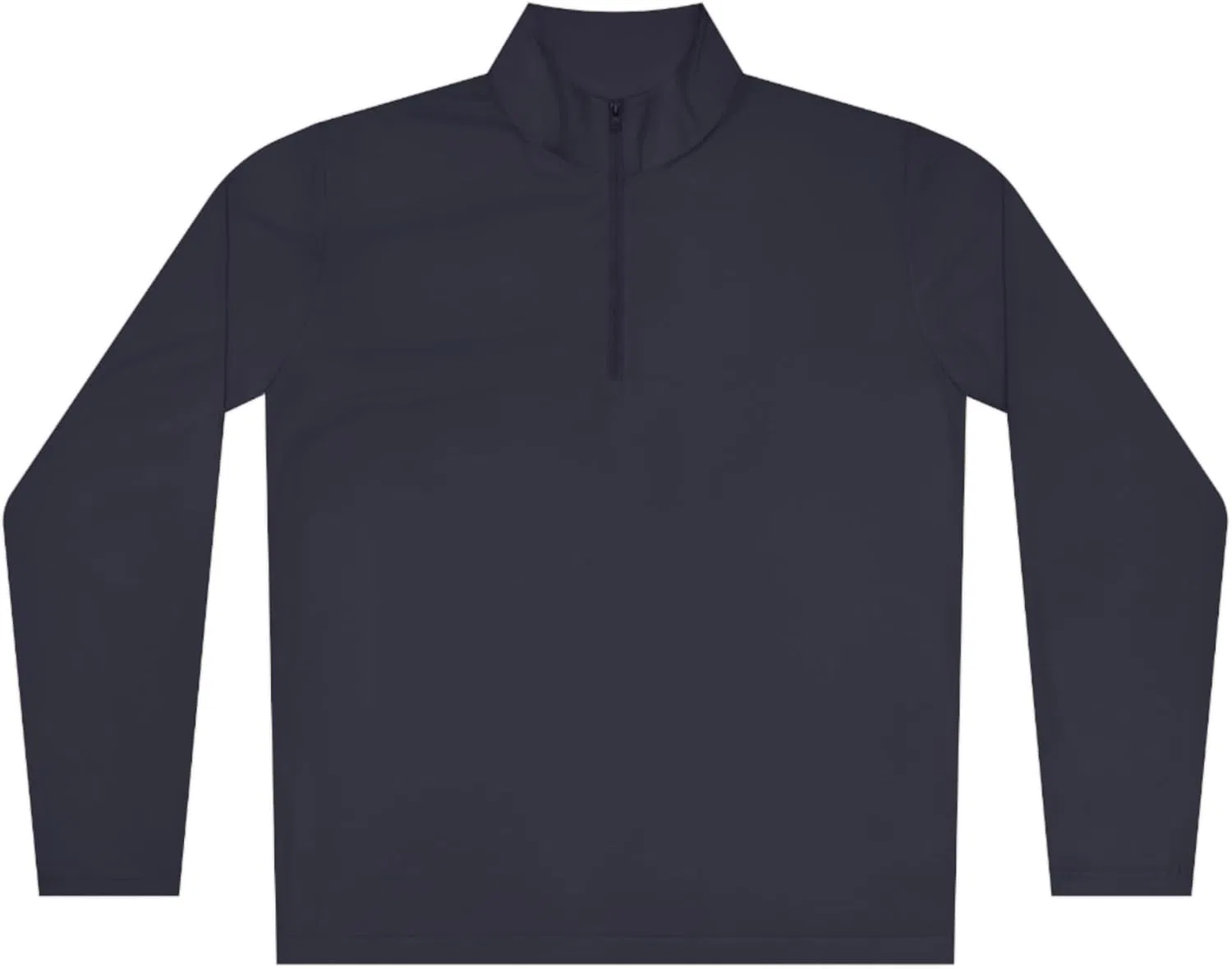 Водолазка с четверть-застежкой, Polyester, True Navy