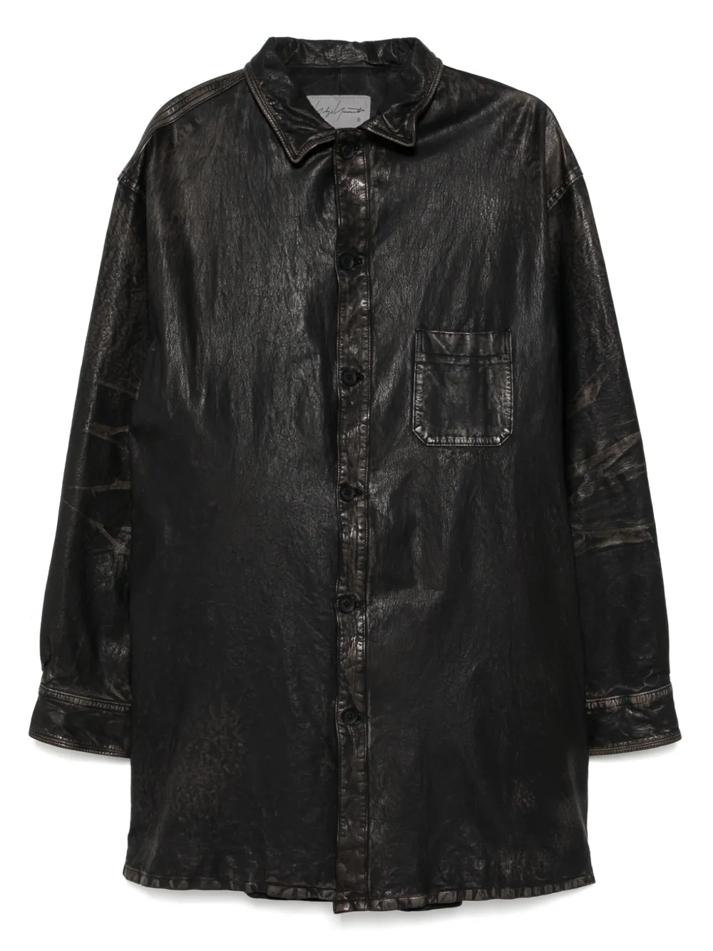 

Куртка-рубашка Mimosa Yohji Yamamoto, черный