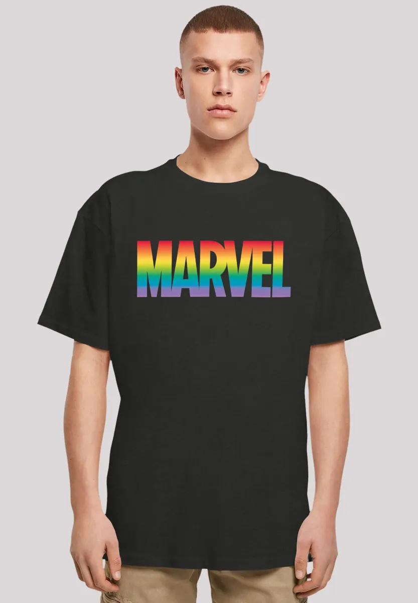 

F4NT4STIC Футболка "Marvel Pride", премиум качество, черный