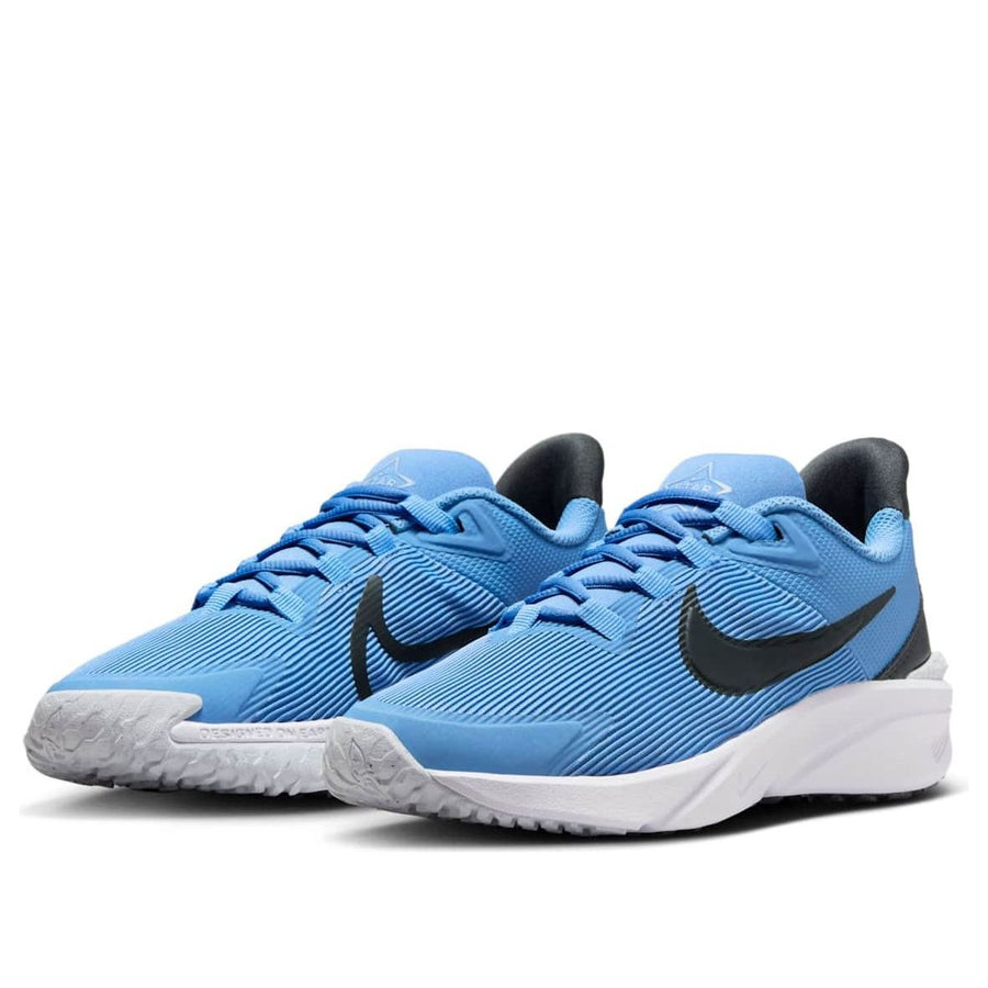Кроссовки (GS) Nike Star Runner 4 'Blue Beyond Blue Tint White Anthracite', синий — фото 3