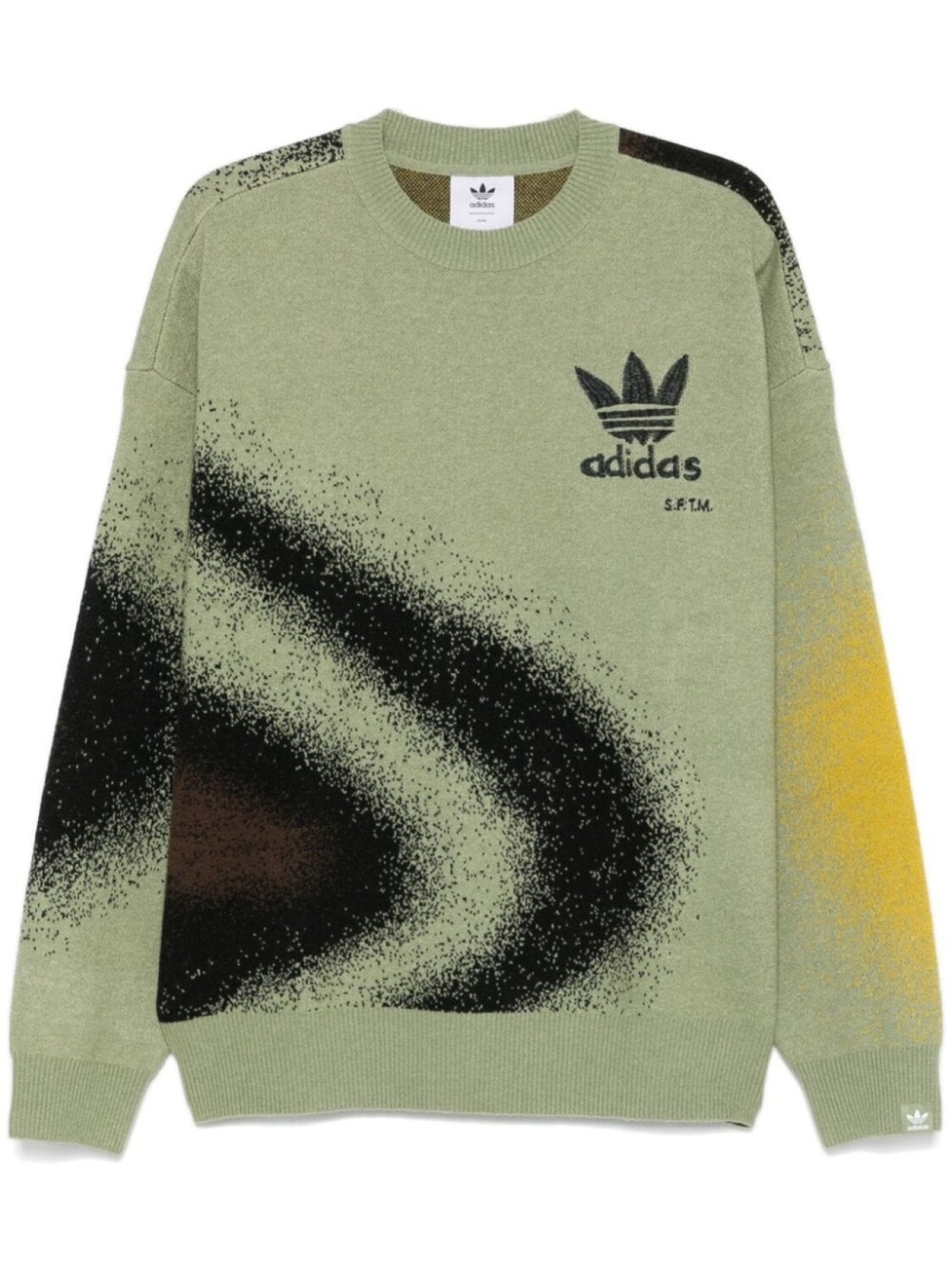 

Свитер с вышитым логотипом adidas x Song For the Mute, зеленый