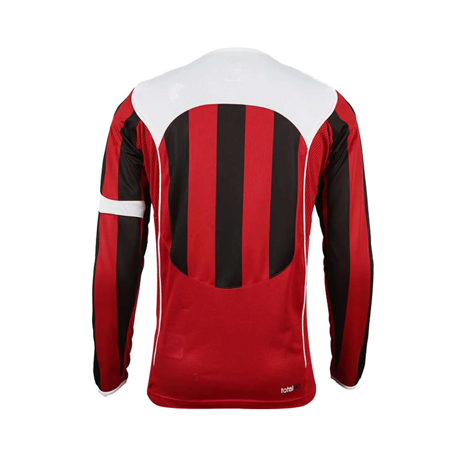 Футболка мужская total 90 dri fit с длинным рукавом Nike, красный/черный — фото 3