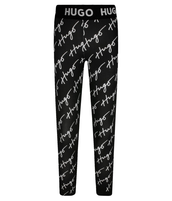 

Леггинсы Hugo Kids Slim Fit, черный