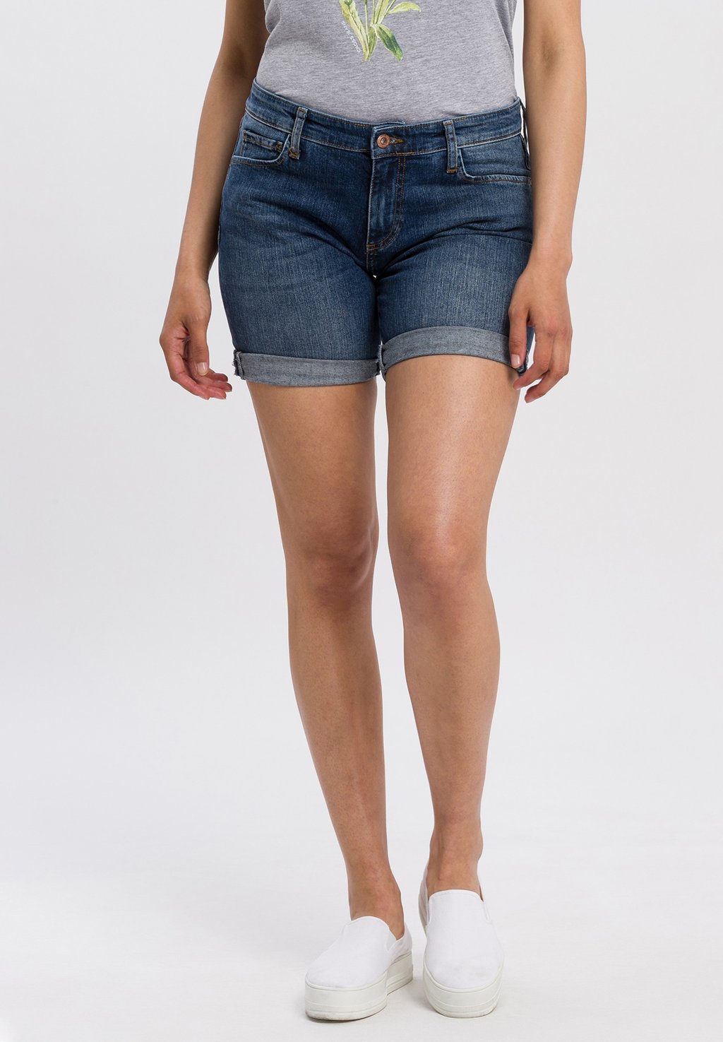 

Джинсовые шорты Cross Jeans, темно-синий