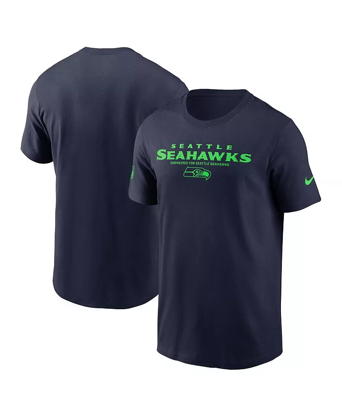 

Мужская футболка Seattle Seahawks для игры в колледже Navy, модель Sideline Performance Nike
