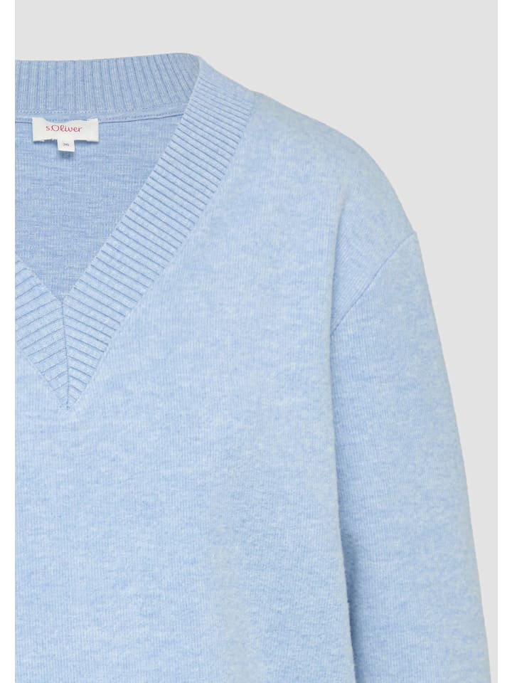 

Толстовка s.Oliver Sweatshirt langarm, синий
