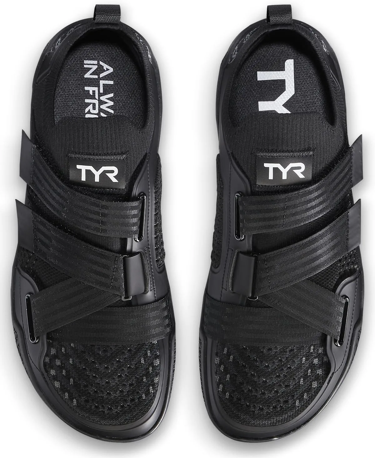 Кроссовки TYR Unisex Dropzero Barefoot Stability Strap TrainerSneaker, черный — фото 4