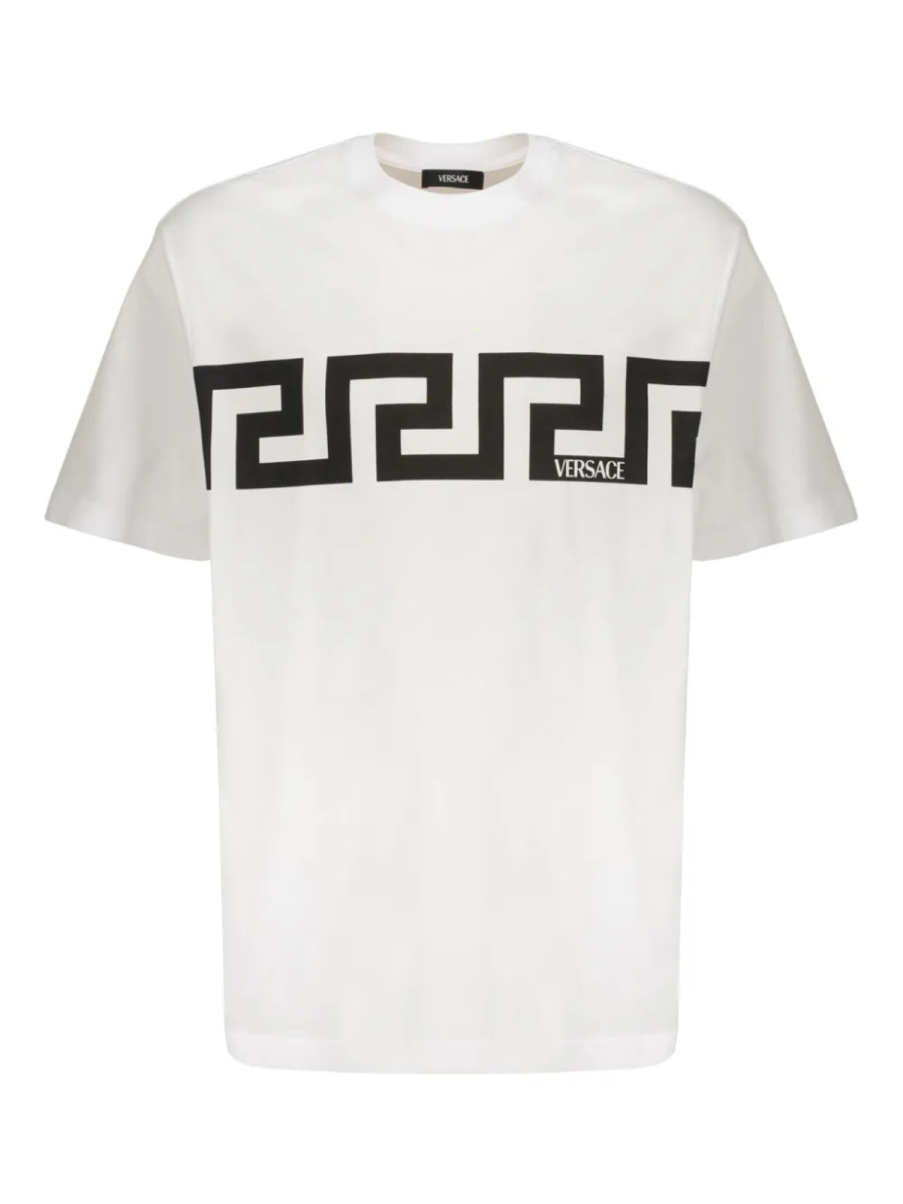 

Футболка из хлопка Versace, белый