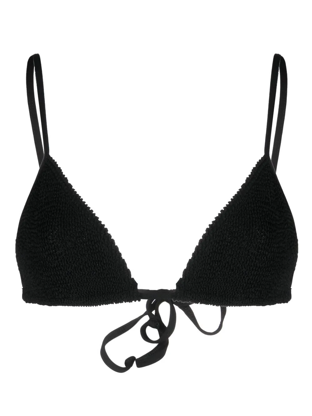 

Топ бикини с жатым эффектом Bond-Eye, черный