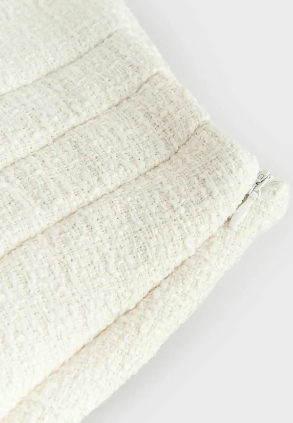 Юбка Regular fit Tabitha Simmons x Boucle mini skirt, кремовый — фото 3
