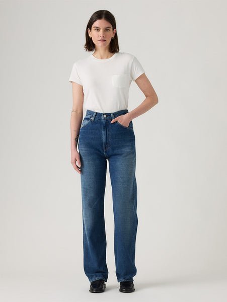 Винтажные джинсы LEVI'S 1950-х годов, модель 701, цвет индиго, размер Medium Levi's, Medium Indigo - Worn In — фото 2