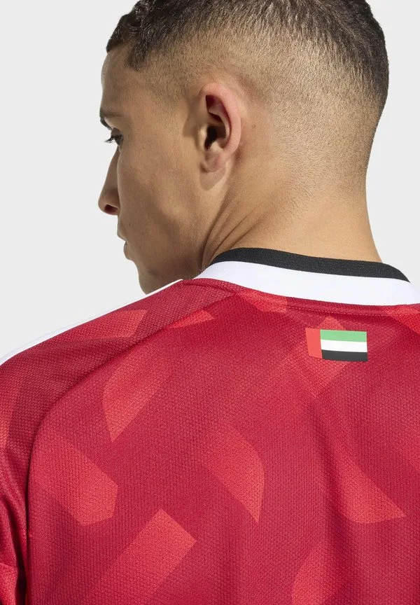 Футболка сборной объединенных арабских эмиратов, гостевая, номер 26 Adidas Performance, Team Collegiate Red — фото 4