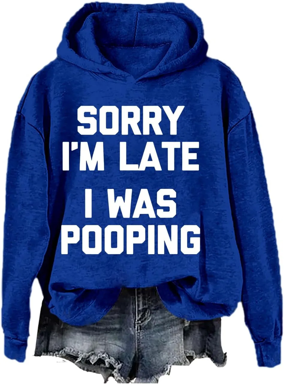 

Толстовка Sorry I'm Late I was Popping SIMJEW