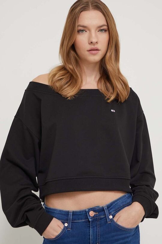 

Толстовка с капюшоном Tommy Jeans, черный