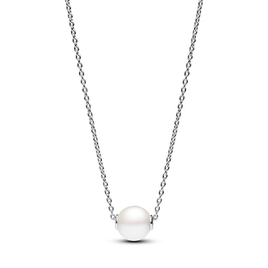 

Ожерелье Treated Freshwater Cultured Pearl Collier Pandora, стерлинговое серебро