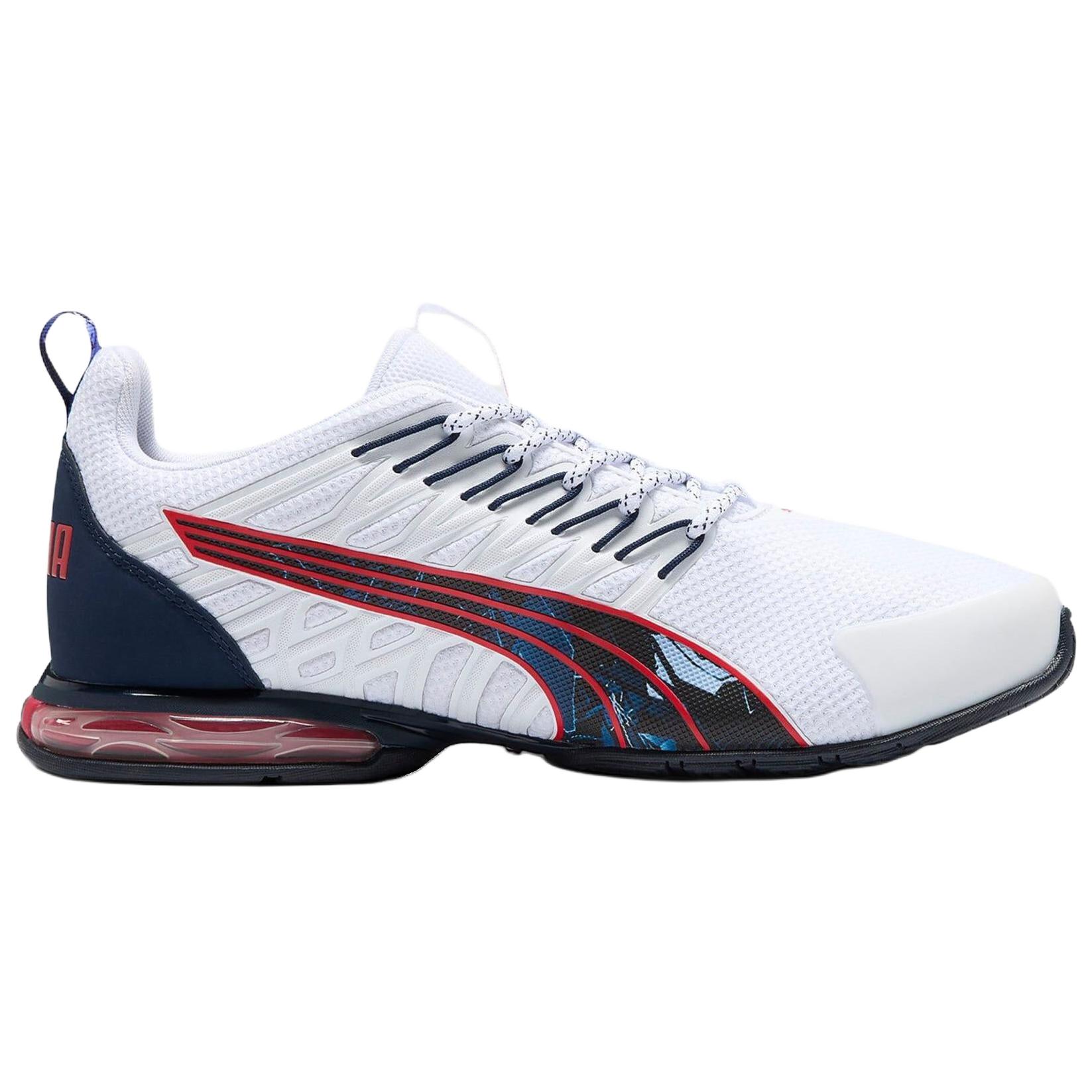 PUMA Voltaic Evo Беговые Кроссовки Мужские Белый Черный Красный — фото 4