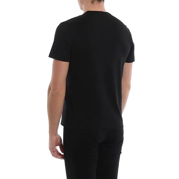 Футболка мужская с круглым вырезом VERSACE Black — фото 4