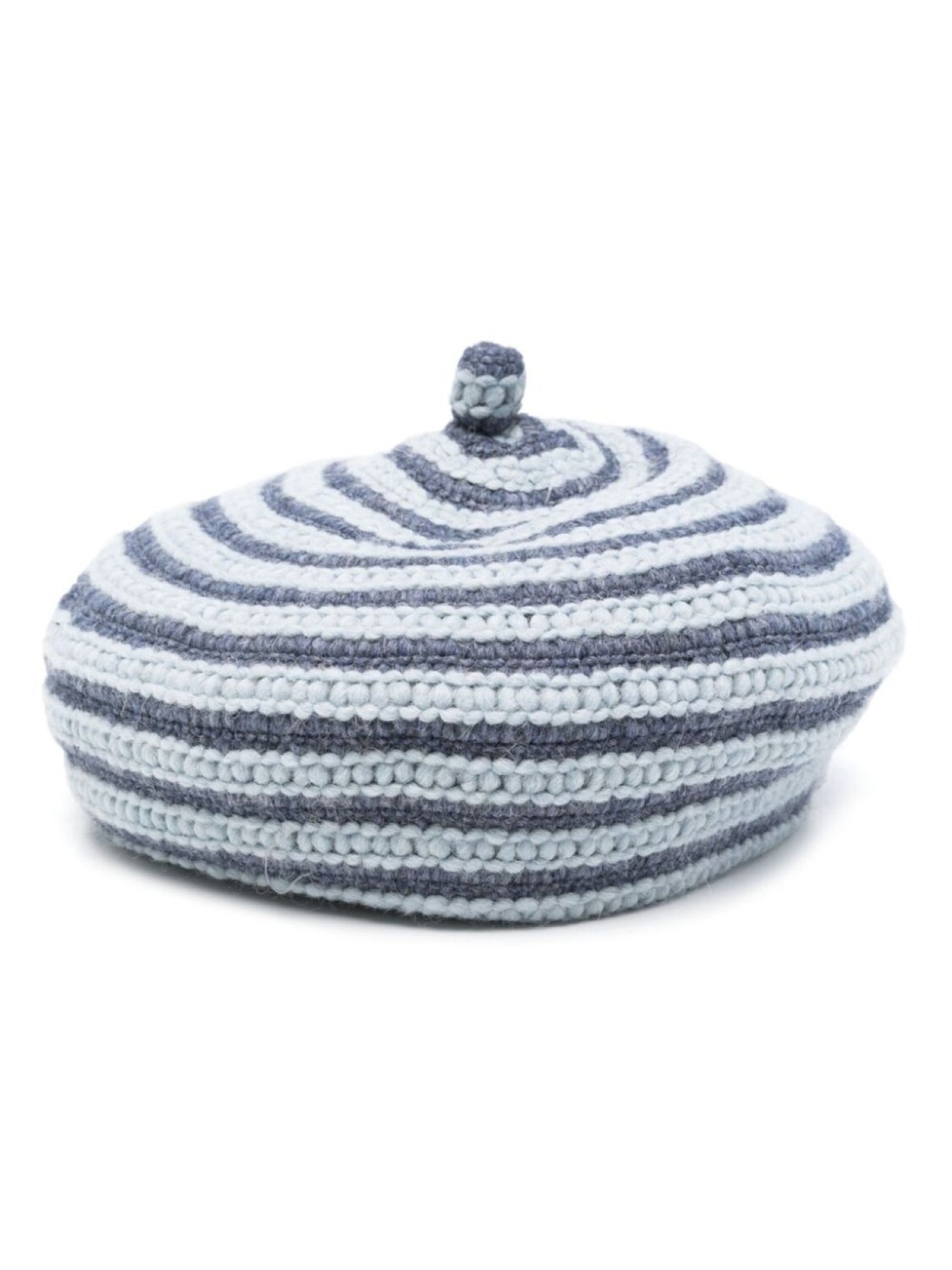 

Берет крючком Emporio Armani, синий
