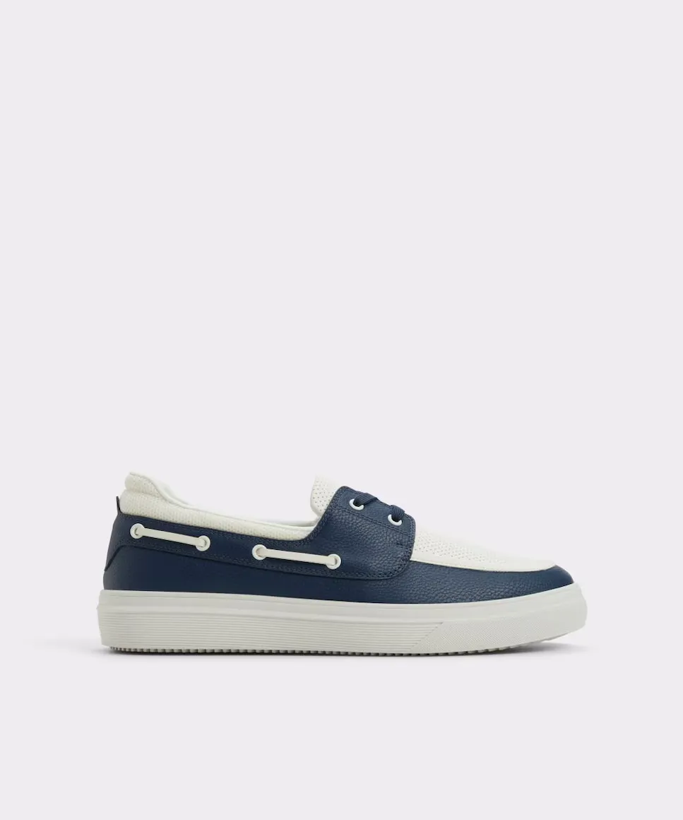 

Туфли-лодочки мужские с круглым носком Aldo, темно-синий