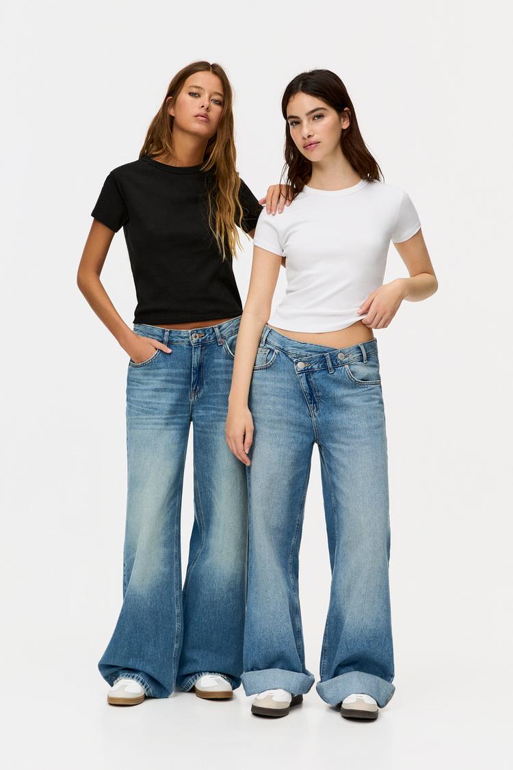 

Упаковка из 2 футболок по фигуре Pull And Bear, мультиколор