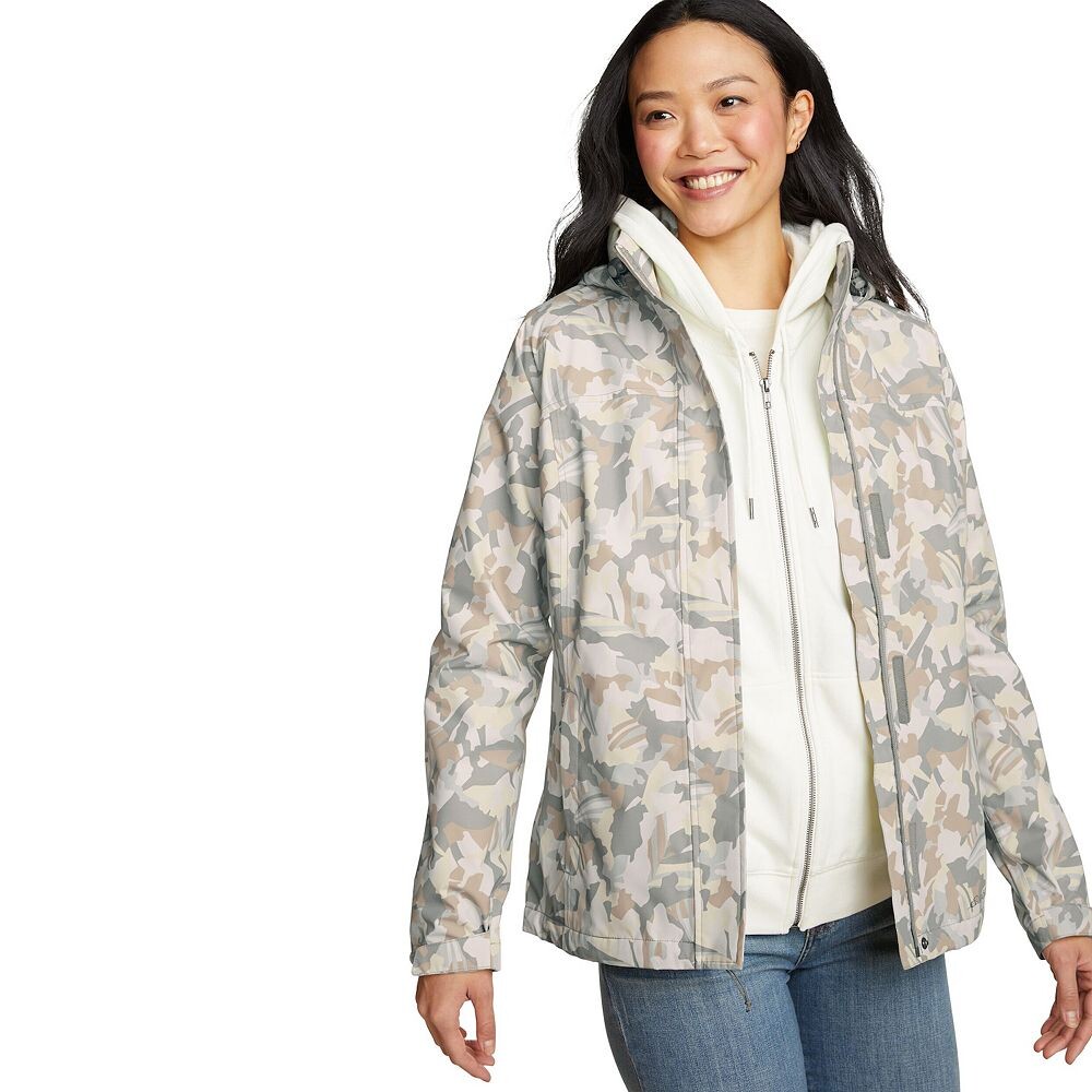 

Женская складная куртка из непромокаемой ткани Eddie Bauer, цвет Sage