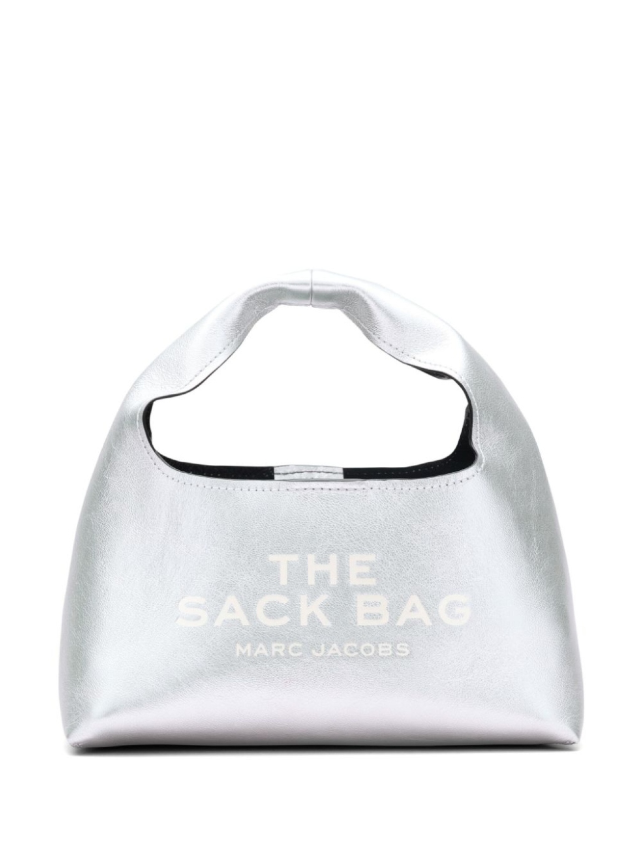 

Marc Jacobs сумка The Mini Metallic Sack, серебристый