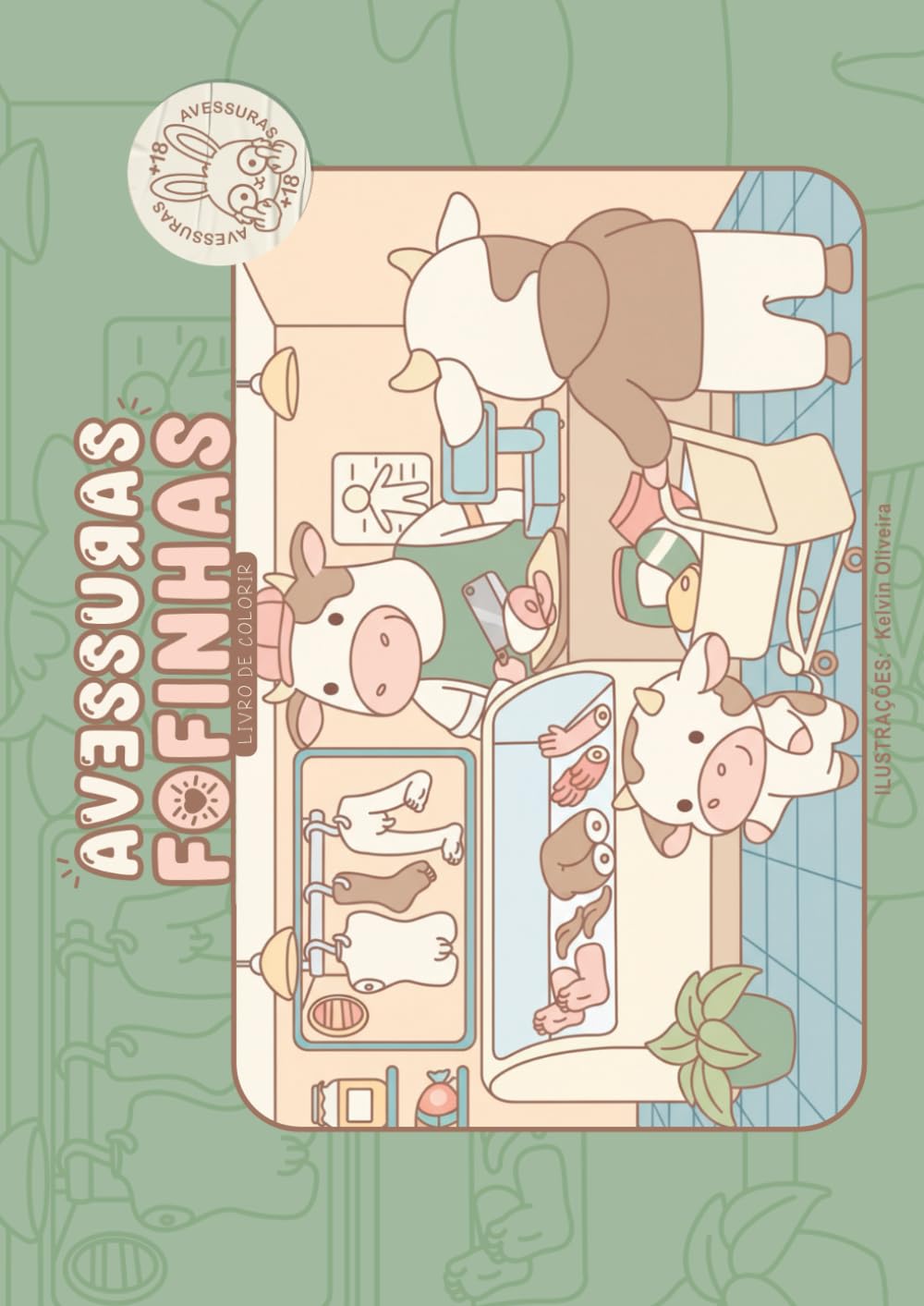 

Avessuras Fofinhas: Livro de Colorir