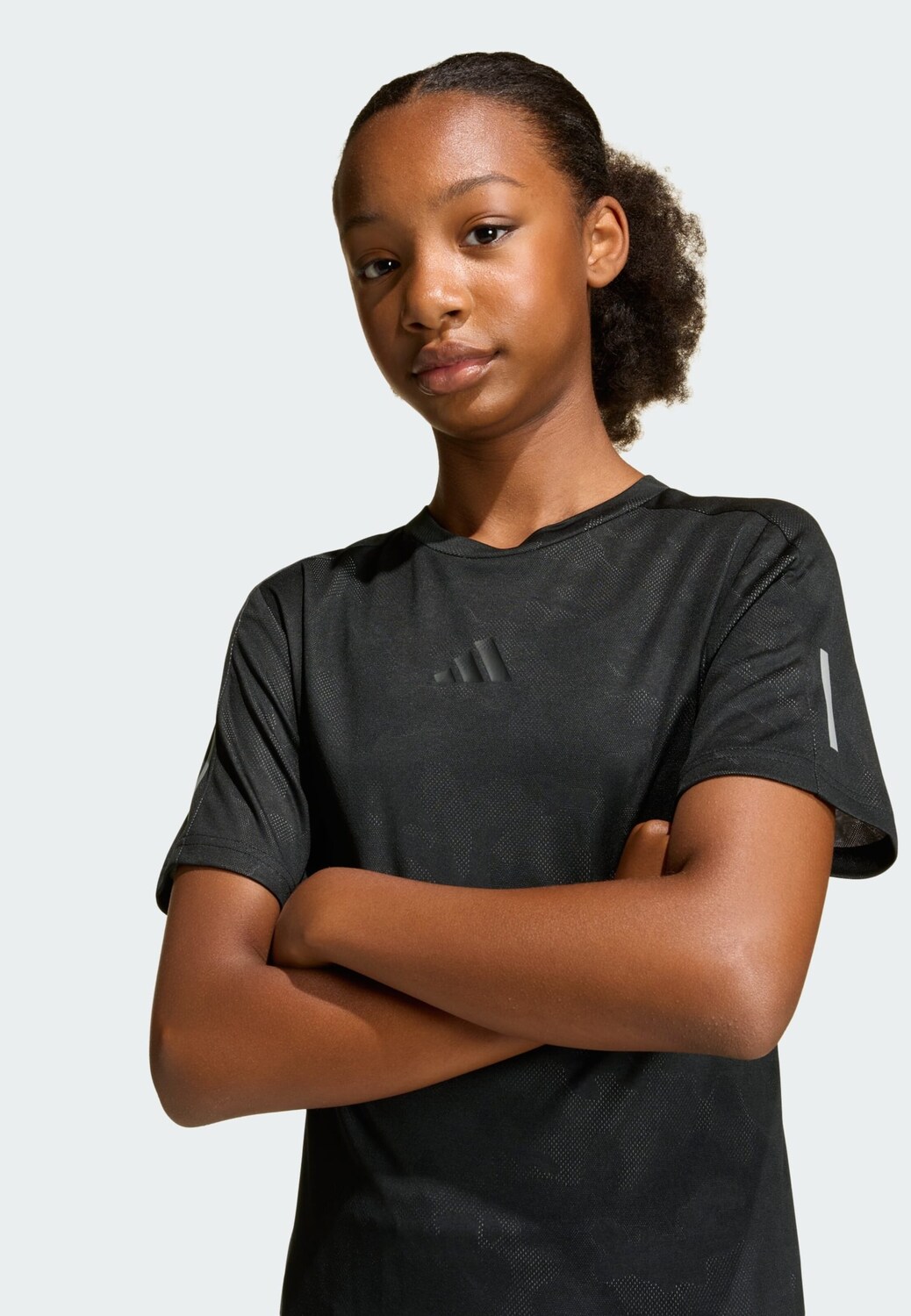 Adidas Sportswear Футболка Performance 'Sport Icons' в черном цвете — фото 4
