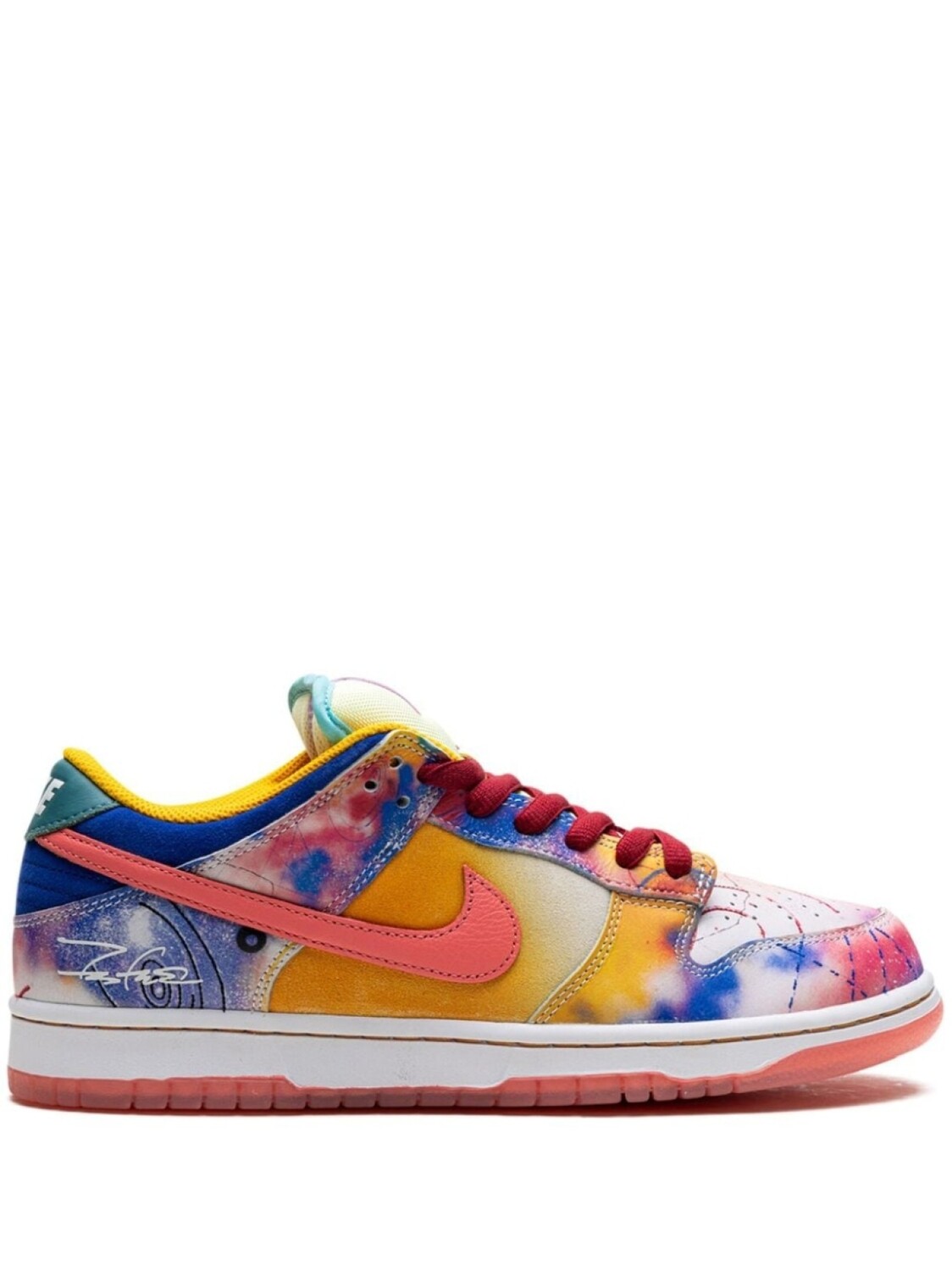

Кроссовки Nike x Futura Laboratories Dunk Low SB "Sunblush", синий