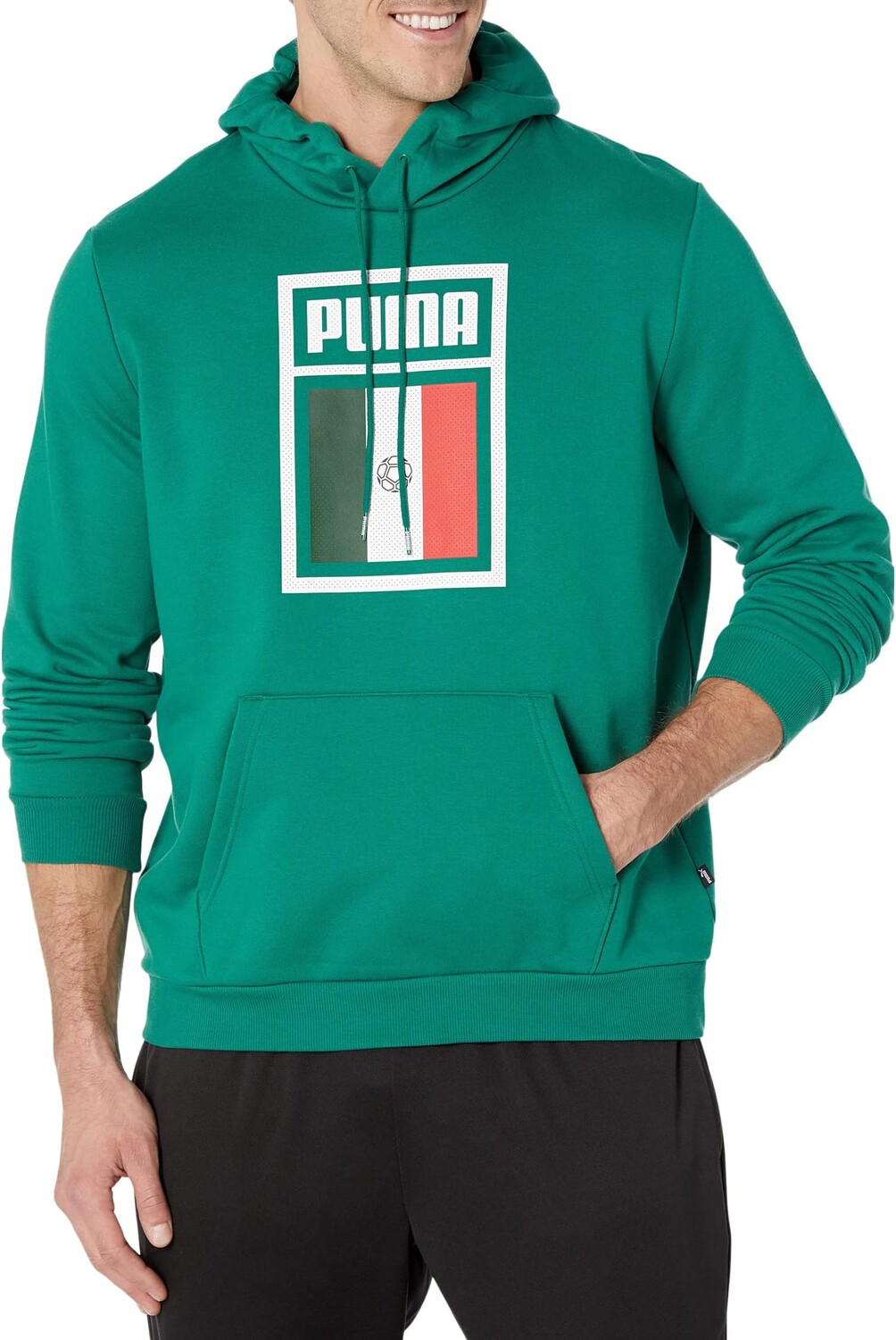 

Худи PUMA Country Flag Hoodie, цвет Alpine Green